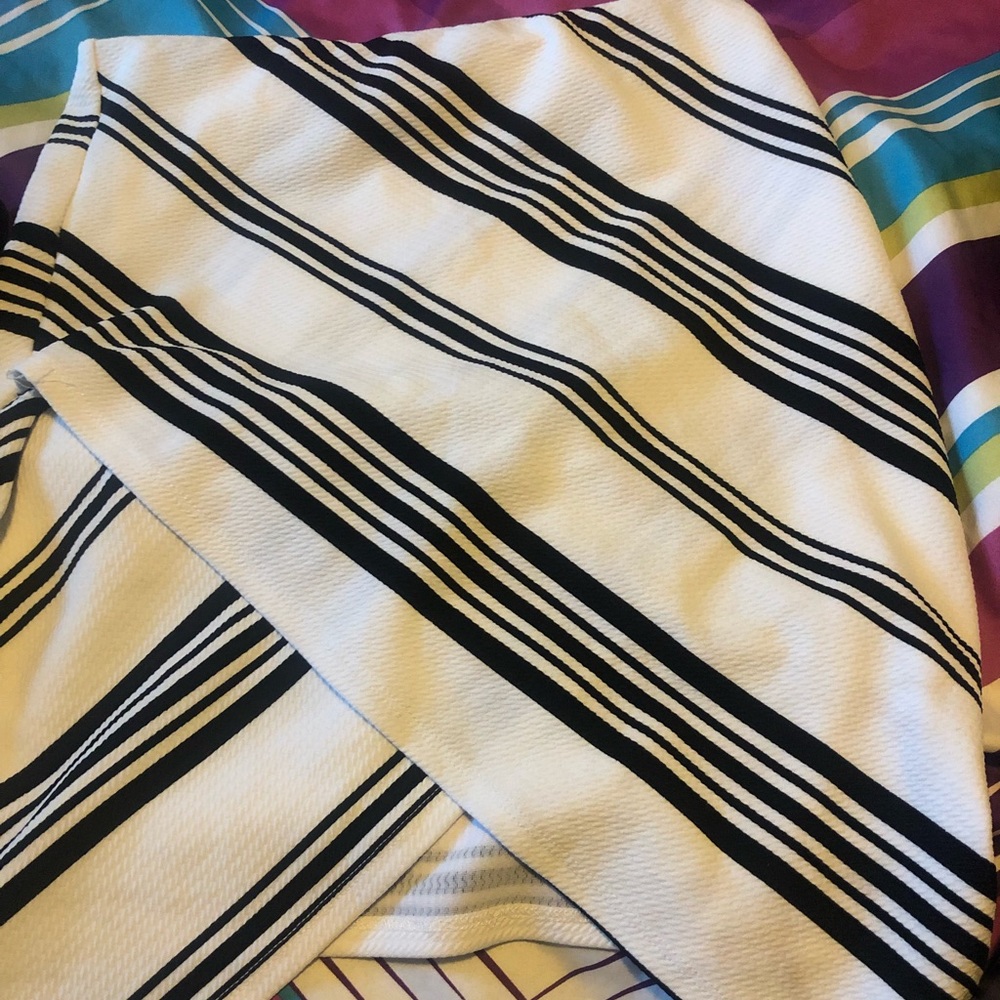 Striped skirt